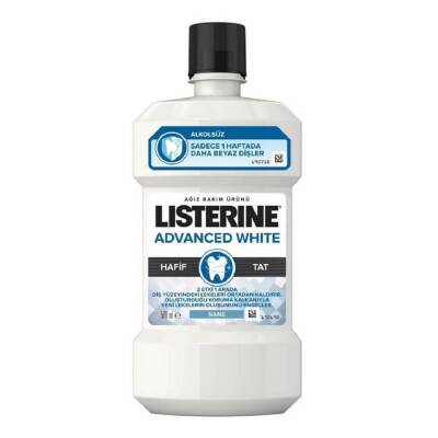 Listerine Advanced White Hafif Tat 1000 ml - 1