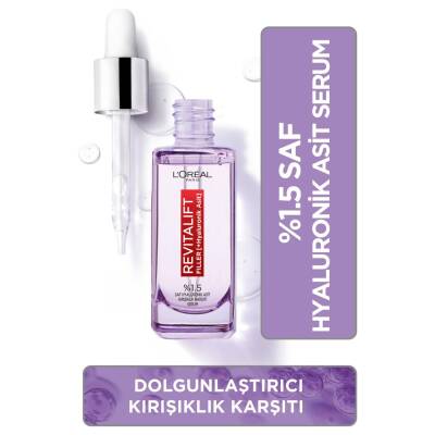 L'Oréal Paris Revitalift Filler %1.5 Saf Hyaluronik Asit Kırışıklık Karşıtı Serum- 30 ML - 2