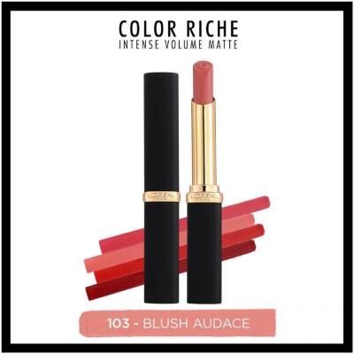 L'Oreal Paris Color Riche Intense Volume Matte Ruj - 103 Blush Audace - 1