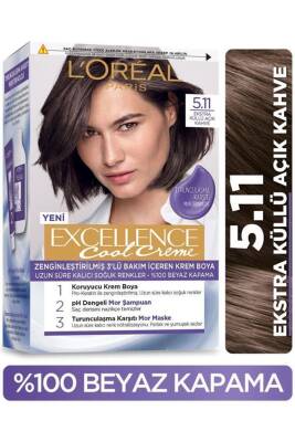 Loreal Paris Excellence Cool Creme Saç Boyası 5.11 - 1