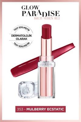 L'Oreal Paris Glow Paradise Balm-in-lipstick - Işıltı Veren Ruj 353 Mulberry Ecstatic BLMNSHINEADD - 1