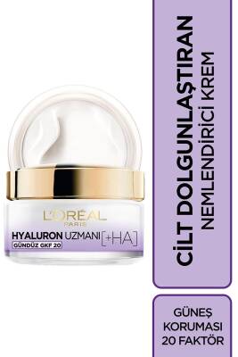 Loreal Paris Hyaluron Uzmanı Cilt Dolgunlaştıran Nemlendirici Gündüz Kremi- Hyaluronik Asit - 1