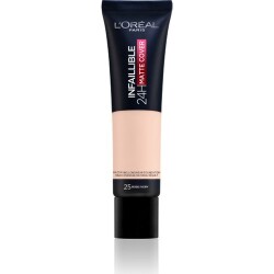 LOreal Paris Infaillible 24H Matte Cover Yüksek Kapatıcı Fondöten 25 Rose Ivory - 1