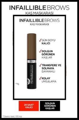 Loreal Paris Infaillible Brows Kaş Maskarası 03 Brunette - 1