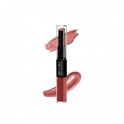 L'Oreal Paris Loeral Infaillable Lipstick 2 Steps 804-metro Proo - 1