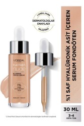 L'Oreal Paris L'oréal Paris True Match Nude Serum Fondöten 3-4 Light Medium 3600523989911 - 2