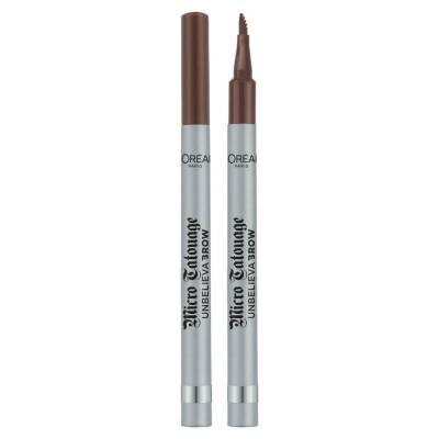 L'Oreal Paris L'oréal Paris Unbelieva Brow Micro Tatouage Kaş Kalemi - 108 Dark Brunette - 1