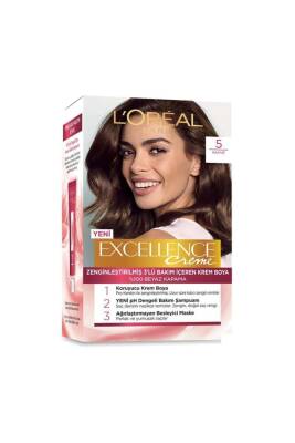 L'Oreal Paris Loreal Excellence Creme Saç Boyası 5 Kahve - 1