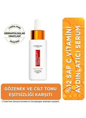 L'Oreal Paris Revitalift Clinical %12 Saf C Vitamini Aydınlatıcı Serum 30ml - 1