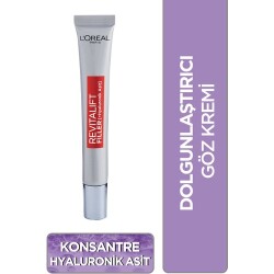 L'Oreal Paris Revitalift Filler Dolgunlaştırıcı Yaşlanma Karşıtı Göz Bakım Kremi 15ml -Hyaluronik Asit - 1