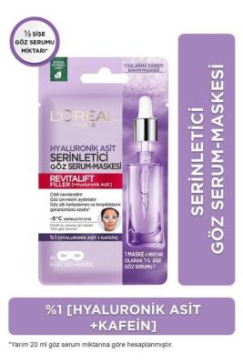 L'Oreal Paris Revitalift Filler Serinletici Göz Serum Maskesi - 1