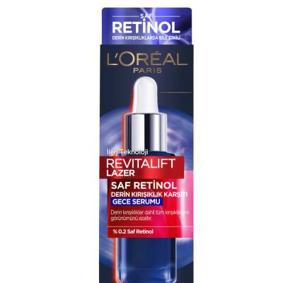 L'Oreal Paris Revitalift Lazer Saf Retinol Gece Serumu - 1