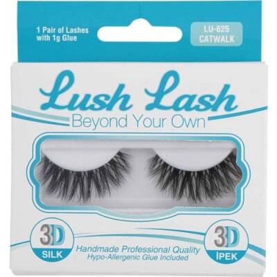 Lush Lash 3d Ipek Kirpikler Lu 625 - 1