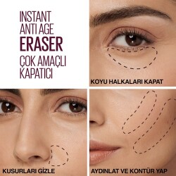 Maybelline New York Kapatıcı - Instant Age Eraser Concealer 04 - 5