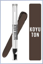 Maybelline New York Kaş Kalemi Tattoo Brow Lift Stick 04 Deep Brown - 2