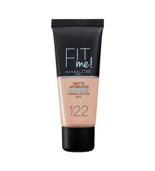 Maybelline New York Mat Fondöten - Fit Me Matte + Poreless Foundation No: 122 - 2