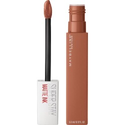 Maybelline New York Super Stay Matte Ink Unnude Likit Mat Ruj - 75 Fighter - Kahverengi - 3