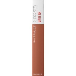 Maybelline New York Super Stay Matte Ink Unnude Likit Mat Ruj - 75 Fighter - Kahverengi - 4