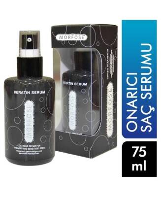 Morfose Keratinli Saç Serumu Siyah 75 ml - 1