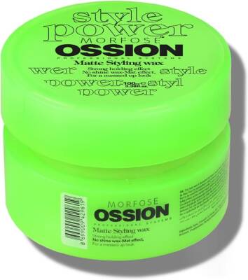 Morfose Ossion Mat Saç Şekillendirici Wax 100 ml - 1