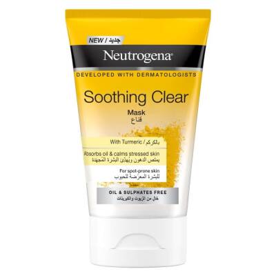 Neutrogena Soothing Clear Zerdeçallı Yüz Maskesi - 1