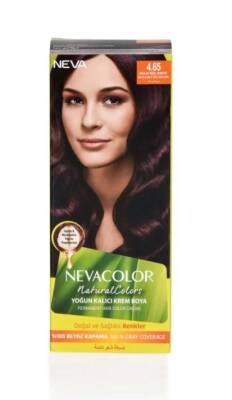 Neva Color Natural 4.65 Akaju Kızıl Kahve Saç Boyası - 1