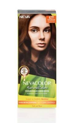 Neva Color Natural 6.77 Sıcak Çikolata Saç Boyası - 1