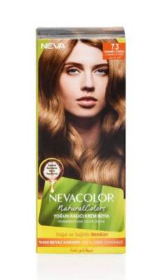 Neva Color Natural Saç Boyası 7.3 Karamel Kumral - 1