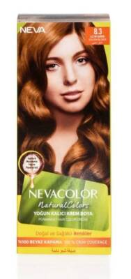 Neva Color Natural Saç Boyası Seti 8.3 Altın Sarısı - 1