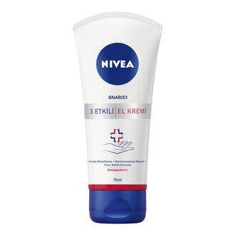 Nivea 3 Etkili Onarıcı Bakım El Kremi 75 ml - 1