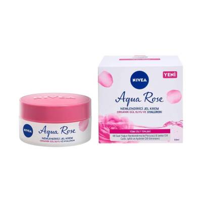 Nivea Aqua Rose Nemlendirici Jel Krem 50 ml - 2