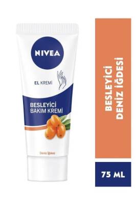 Nivea Besleyici Bakım Deniz İğdesi El Kremi 75 ml - 1