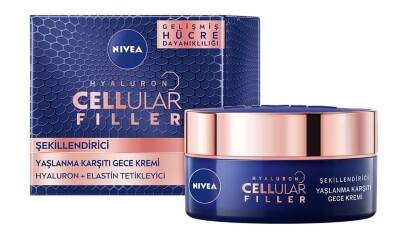 Nivea Cellular Bakuchiol Expert Lift Gelişmiş Yaşlanma Karşıtı Gece Yüz Kremi 50ml - 1