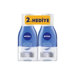 Nivea Çift Etkili Göz Makyaj Temizleyicisi 125 ml 2'li Set - 1