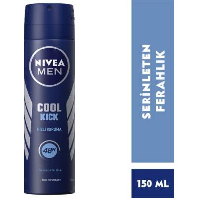 Nivea Cool Kick Erkek Deodorant 150 ml - 1