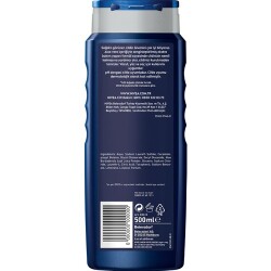 Nivea Erkekler Için Saç Ve Vücut Şampuanı 500 ml - 4