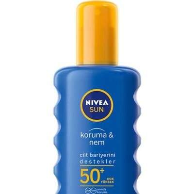 Nivea Güneş Koruyucu & Nemlendirici Spray Spf 50 200 ml - 1