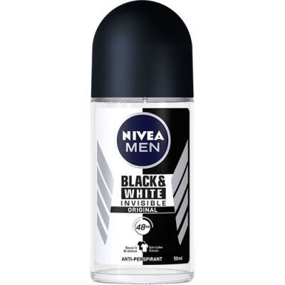 Nivea Invisible Black- White 50 ml Erkek Roll-on - 1