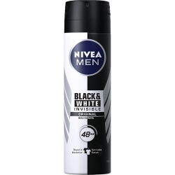 Nivea Invisible Black&White Erkek Deodorant 150 ml - 1