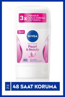 Nivea Kadın Stick Deodorant Pearl&beauty,48 Saat Anti-perspirant Koruma 50ml - 1