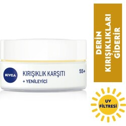 Nivea Kırışıklık Karşıtı +Canlandırıcı Yüz Bakım Kremi Yaş 55 + 50ml - 3