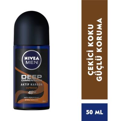 Nivea Men Deep Dimension Espresso Deodorant Roll-on 50 ml 39445 - 1