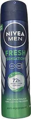 Nivea Men Fresh Sensation Sprey Deodorant 150 Ml - 1