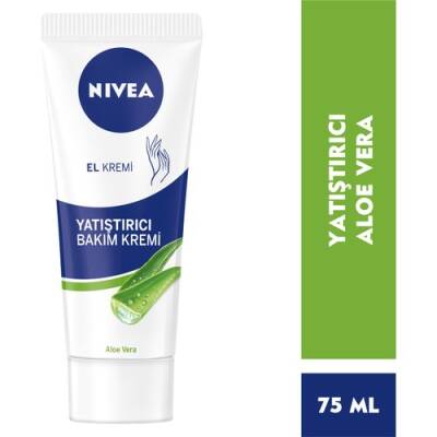 Nivea Nemlendirici Bakım El Kremi 75 ml - Aleo Vera & Jojoba Yağı - 1