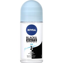 Nivea Nıvea Roll-on Invisible Black&white Pure 50 ml Kadın - 1