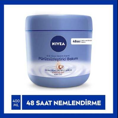 Nivea Pürüzsüzleştirici Ve Nemlendirici El Ve Vücut Kremi 400 Ml - 1