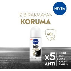 Nivea Roll-on Kadın Black&white Ipeksi Pürüzsüzlük 50ml - 3