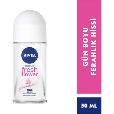 Nivea Roll-on Kadın Fresh Flower 50ml - 1