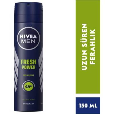 Nivea Sprey Fresh Power Deodorant Erkek 150ml - 1