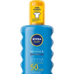 Nivea Sun Koruma ve Bronzluk Arttırıcı Güneş Spreyi 50 200 ml - 1